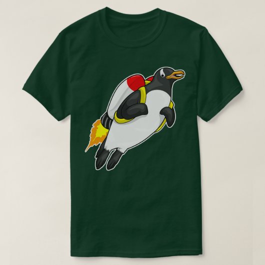 T-shirt Pingouin volant (Design devant)