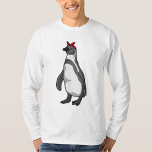T-shirt Pingouin with bandana