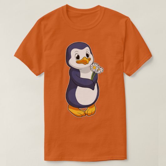 T-shirt Pingouin with Daisy (Design devant)