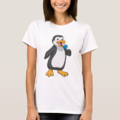 T-shirt Pingouin with Lollipop (Devant)
