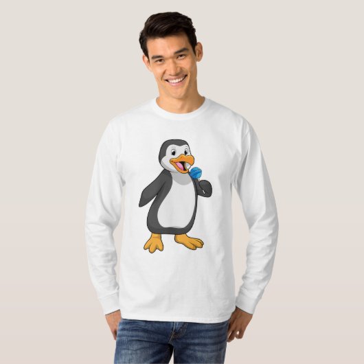 T-shirt Pingouin with Lollipop (Devant entier)