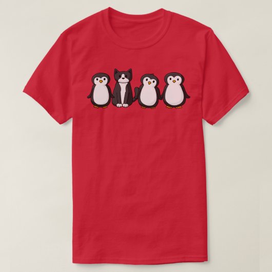 T-shirt Pingouins (Design devant)