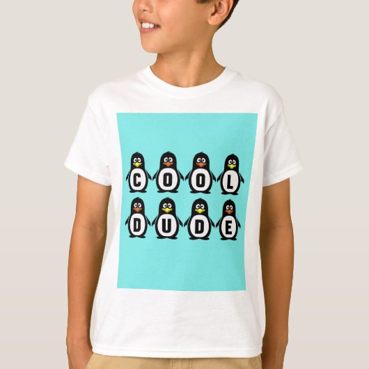 T-shirt Pingouins "Cool" (Devant)