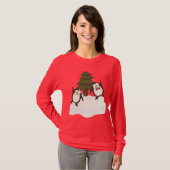 T-shirt Pingouins dansants (Devant entier)