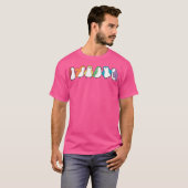 T-shirt Pingouins de fierté (Devant entier)