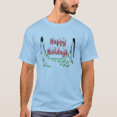 T-shirt Pingouins de vacances (Devant)