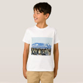 T-shirt Pingouins empereurs (Devant entier)