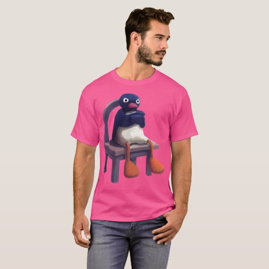 T-shirt Pingu en colère (Devant entier)