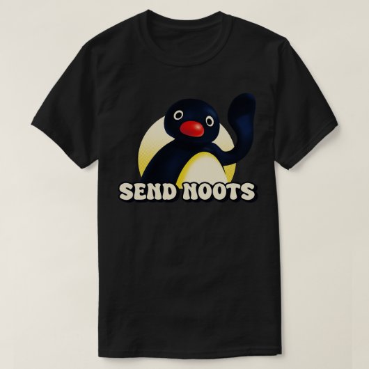 T-shirt Pingu Envoyer des noeuds (Design devant)