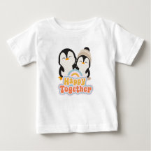 T-shirt pinguin Baby Fine Jersey