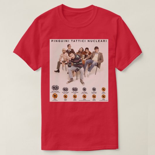 T-shirt Pinguini tattici nucléari 4 (Design devant)