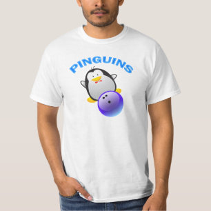 T-SHIRT PINGUINS - ÉQUIPE DE BOWLING