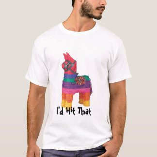 T-shirt piniata (je frapperais cela)
