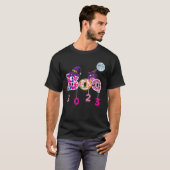T-shirt Pink Boo 2023 Spider WItch Casquette mignon Hallow (Devant entier)