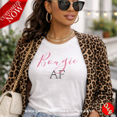 T-shirt Pink Bougie AF