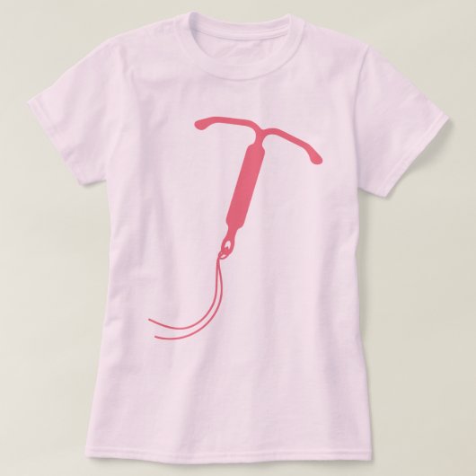 T-shirt Pink DIU Graphic (Design devant)