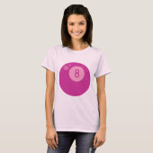 T-shirt Pink Eighball (Devant entier)