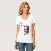 T-shirt Pink Freud Sigmund Freud (Devant entier)