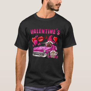 T-shirt Pink Gnomes Camion Ballons Charges D'Amour Western