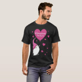 T-shirt Pink Grome Heart Sleep Study Tech Life Balloon Val (Devant entier)