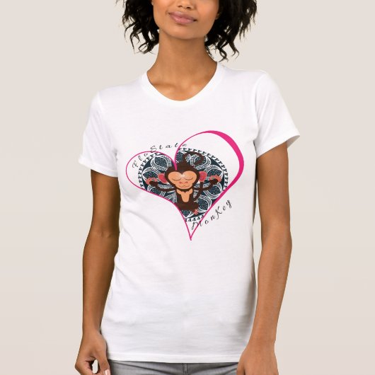 T-shirt Pink Heart FloState Méditer le Tee des femmes sing (Devant)