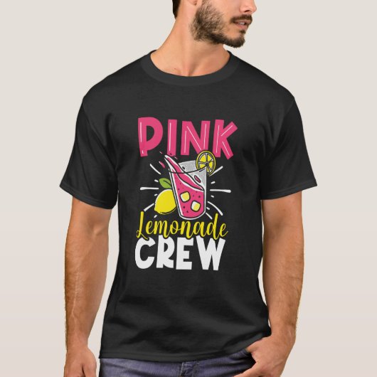 T-shirt Pink Lemonade Crew Lemon Juice Boss  1 (Devant)