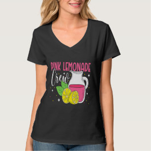 T-shirt Pink Lemonade Crew Lemon Juice Boss 11