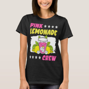 T-shirt Pink Lemonade Crew Lemon Juice Boss 13