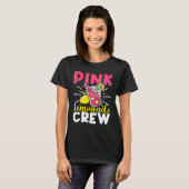 T-shirt Pink Lemonade Crew Lemon Juice Boss 14 (Devant entier)