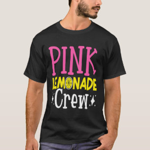 T-shirt Pink Lemonade Crew Lemon Juice Boss 17