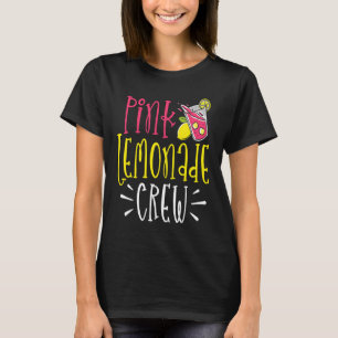 T-shirt Pink Lemonade Crew Lemon Juice Boss 6