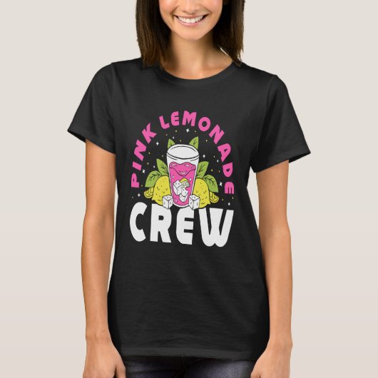 T-shirt Pink Lemonade Crew Lemon Juice Boss 7 (Devant)
