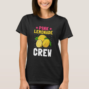 T-shirt Pink Lemonade Crew Lemon Juice Boss 7