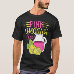 T-shirt Pink Lemonade Crew Lemon Juice Boss 8