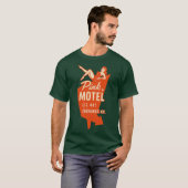 T-shirt Pink Motel Fairy - Cherokee, NC Retro les années 5 (Devant entier)