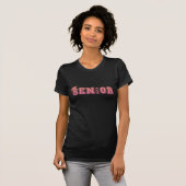 T-shirt Pink Orange Gradient Année Supérieure (Devant entier)