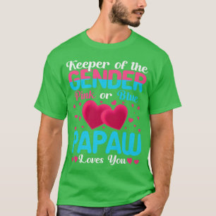 T-shirt Pink Ou Blue Papaw Vous Aime Garder La Révélation