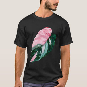 T-shirt Pink Princess Philodendron Plante Plante cadeau Lo