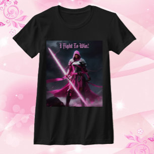 T-shirt Pink Ribbon Warrier Light Sword Personnaliser le t