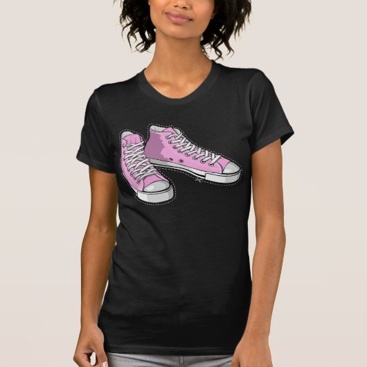 T-shirt Pink sneakers (Devant)