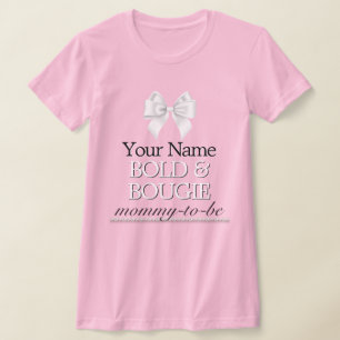 T-shirt Pink Tiffany Thème Maman Baby shower