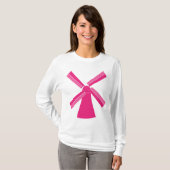 T-shirt Pink Windmill (Devant entier)