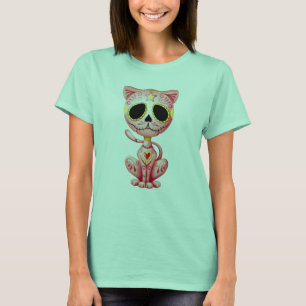 T-shirt Pink Zombie Sugar Kitten