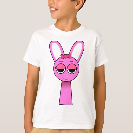 T-shirt Pinki de Sprunki Reprend (Devant)