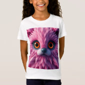 T-Shirt Pinkish-Cute-Fur (Devant)