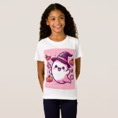 👻 🎀 T-shirt Pinkoween pour filles ! 🎀 👻 (Devant entier)
