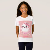 👻 🎀 T-shirt Pinkoween pour filles ! 🎀 👻 (Devant entier)