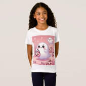 👻 🎀 T-shirt Pinkoween pour filles ! 🎀 👻 (Devant entier)