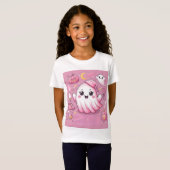 👻 🎀 T-shirt Pinkoween pour filles ! 🎀 👻 (Devant entier)