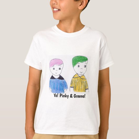T-shirt Pinky & Greeno Tee (Devant)